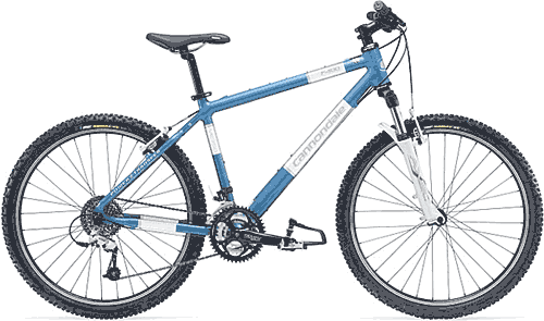 Cannondale 04 F400 Feminine Canondale Mountain Bike - 2004 F400Ladies::womens mountain bikes.