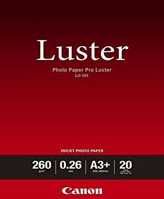 Canon A3 Plus Pro Luster Photo Paper (Pack of 20)