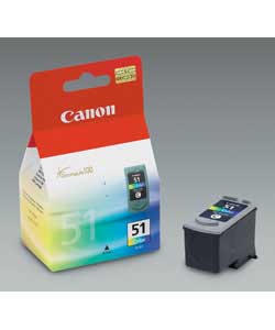 Canon CL51 High Yield Colour Ink Cartridge