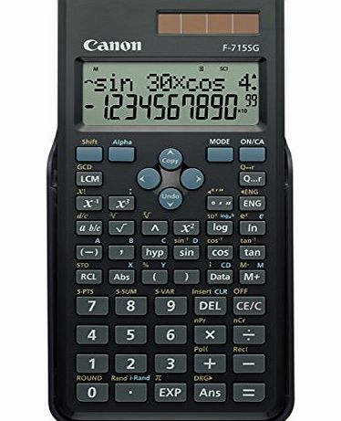 Canon F-715SG Scientific Calculator - Black