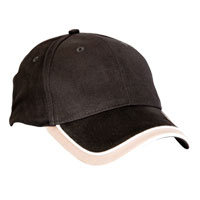 Canterbury CCC Brushed Cotton Cricket Cap - Black.