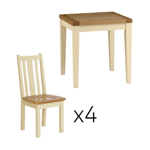 Small Dining Set with 4