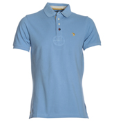 Canterbury 1904 Bluebell Blue Pique Polo Shirt