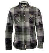 Canterbury Fox Light Purple / Grey Check Shirt