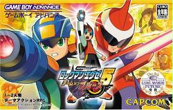 CAPCOM Megaman Battle Network 5 Team Protoman GBA