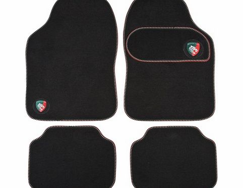 Leicester Tigers Luxury Car Mats LTLCMS