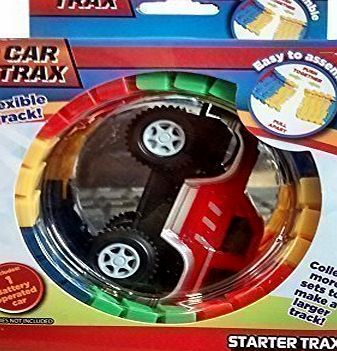 CAR TRAX CHILDRENS KIDS COLOURFUL CAR TRAX STARTER FLEXIBLE TOY TRACKS PLAY SET BOYS XMAS GIFTS