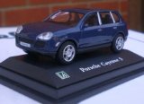 Cararama Porsche Cayenne S in Dark Blue Scale 1/72