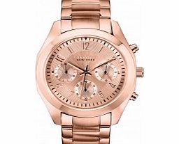 Caravelle New York Ladies Melissa Rose Gold