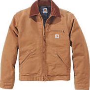 Carhartt, 1228[^]7057H Detroit Jacket Duck Brown X Large 58``