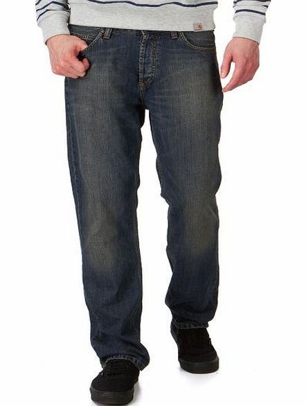 Carhartt Mens Carhartt Texas Jeans - Blue Coast Washed