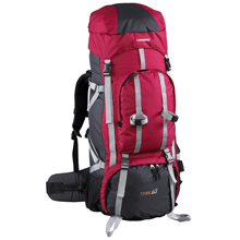 Caribee Tahoe 65 Toploader Rucksack (red)