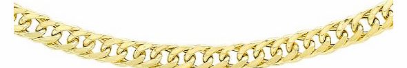 Carissima 9ct Yellow Gold Triple Curb Chain 46cm/18``