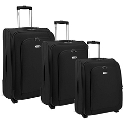 Carlton 65 72 80cm Mirage Trolley Set   FREE Travel