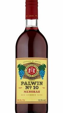 CARMEL Palwin No.10 Menorah Red Dessert Wine