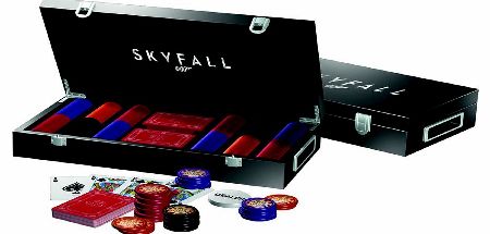 150 Chips James Bond 50 Year Anniversary Poker Set