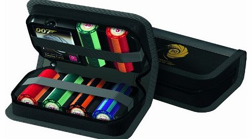 James Bond 50th Anniversary Compact 150 Chips Poker Set