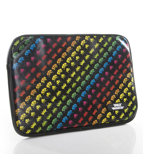 Case Scenario Black Multi Space Invaders 13` Neoprene