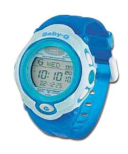 casio Baby-G Blue File Link Strap