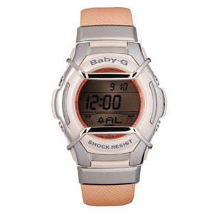 Baby-G Silver/Peach