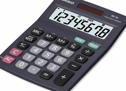 Casio Desk Calculator MS-8S-ASDA