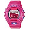 Casio WHT Dial Pink Strap Baby-G Metallic