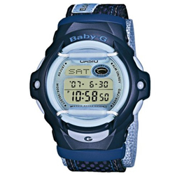 Casio Ladies Baby G Watch Cloth Band Series BG