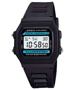 Casio Mens Digital Chronograph and Alarm LCD