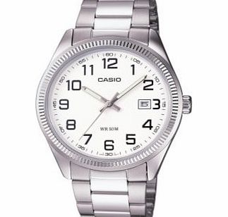 Casio Mens Classic Stainless Steel Bracelet Watch