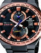 Casio Mens Edifice Black Steel Bracelet Watch