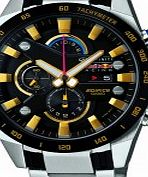 Casio Mens Edifice Red Bull Racing Black Silver