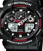 Casio Mens G-Shock Auto LED Light Black Watch