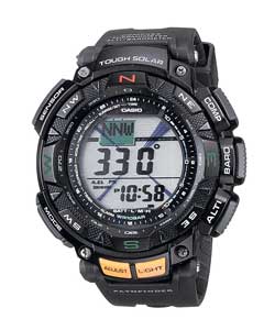 Casio Mens Protrel Solar Triple Sensor Watch