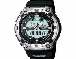 Casio Mens Sports Gear Chronograph Dual Sports