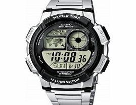 Casio Mens World Time Digital Sports Watch