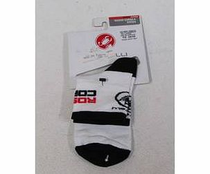 Castelli Rosso Corsa 6 Socks - Large/xlarge (ex