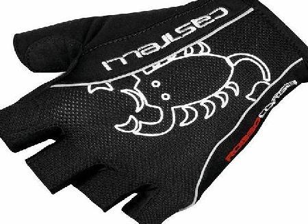 Castelli Rosso Corsa Glove Black - Medium Black