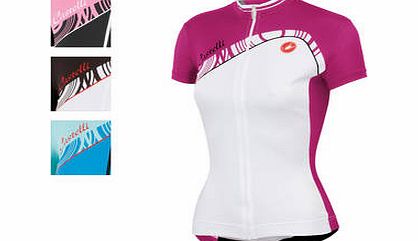 Castelli Tesoro Fz Womens Short Sleeve Jersey