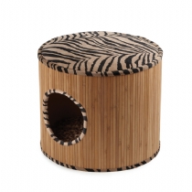 Ancol Acticat Bamboo Hut Cat Rest 30cm