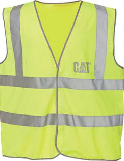 CAT, 1228[^]79732 C1322024 Hi Vis Vest Yellow XL 79732