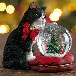 Cat Snowglobe