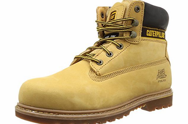 CAT Footwear Mens Holton SB P708215 Safety Shoes Honey Reset 8 UK, 42 EU