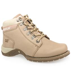 Caterpillar Female Carlie Leather Upper Casual in Natural - Honey