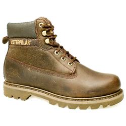 Caterpillar Male Colorado Waxy Leather Upper Casual in Dark Brown