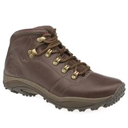 Male Erpillar Certus Hi Leather Upper Casual Boots in Dark Brown