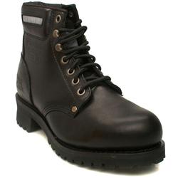 Caterpillar Male Sequoia Leather Upper Casual in Black