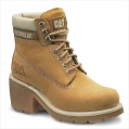 CATERPILLAR ottowa lace-heeled nubuck boot