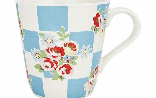 Rose Check Mug, 0.5L