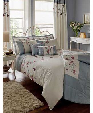 Duck Egg Blossom Duvet Set -