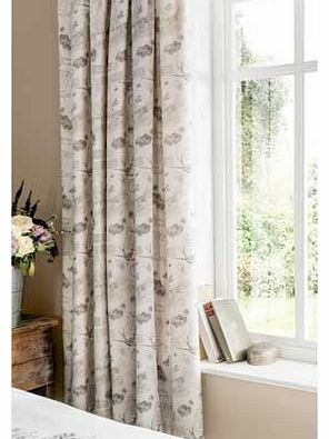 Je Taime Pencil Pleat Lined Curtains 168x183cm